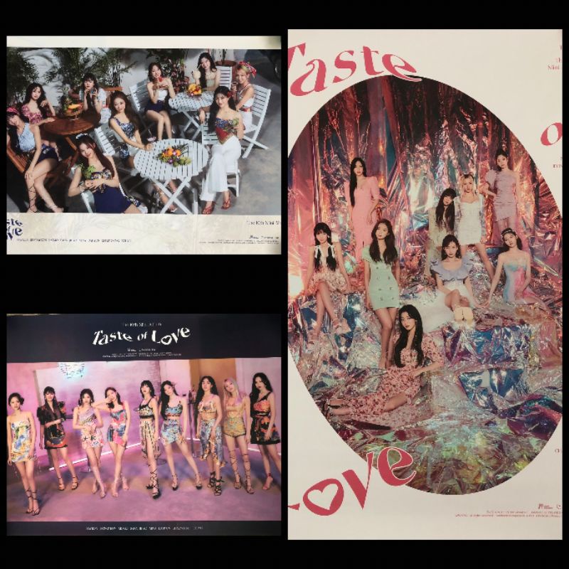 Official poster Twice More & More, Taste Of Love