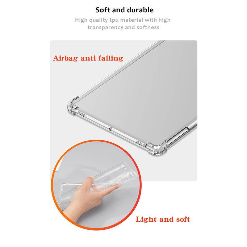 Ốp Máy Tính Bảng TPU Silicon Mềm Có Túi Khí Bảo Vệ Cho Lenovo Tab P11 M10 Plus Pro 10.61 Pro 2022 11.2