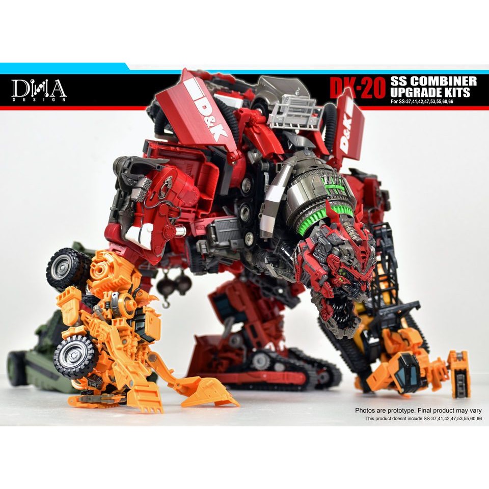 REAL - Mô hình Devastator & Dk20