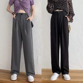 (L091) Quần ống suông hàng order Quảng Châu Taobao(có bảng size và ảnh thật ở cuối)