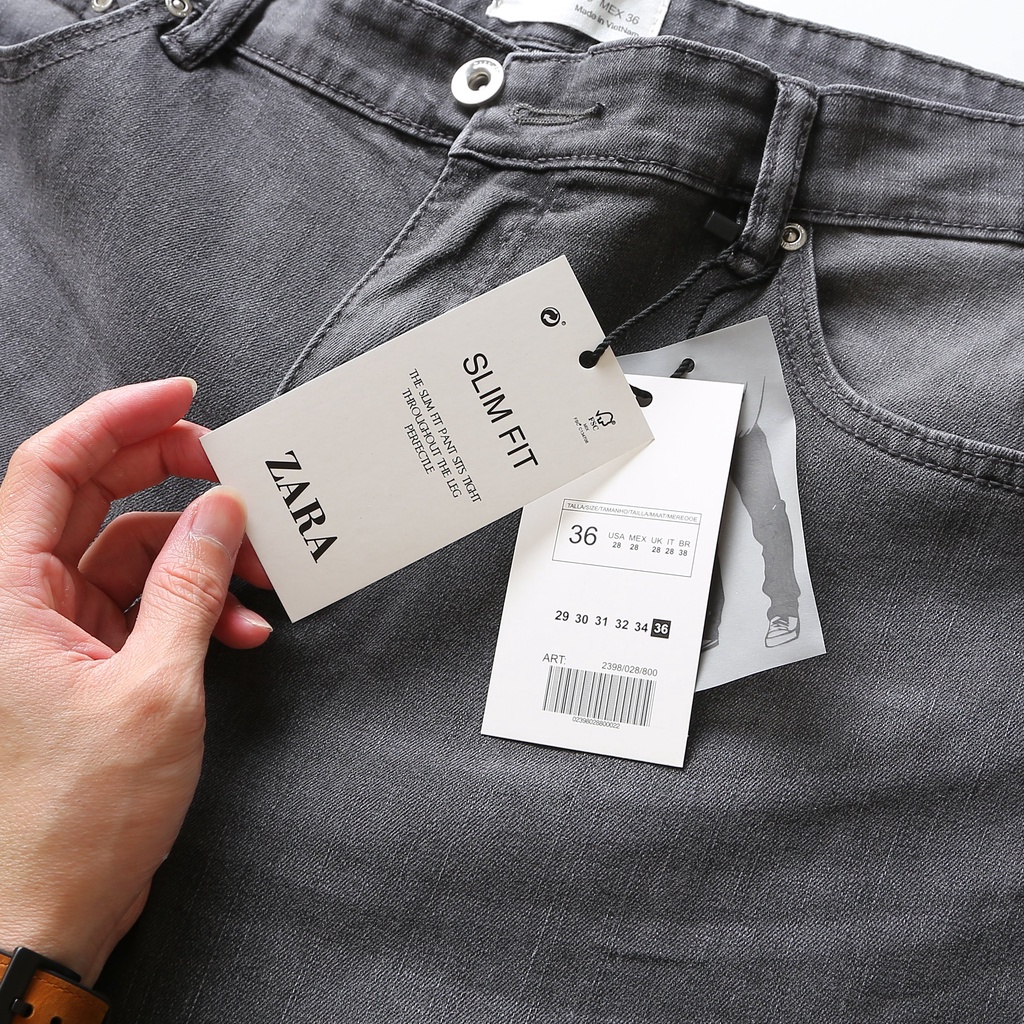 BIGSIZE - Quần jean dài nam sang trọng thiết kế cao cấp màu xám form bigsizemen 80-130kg