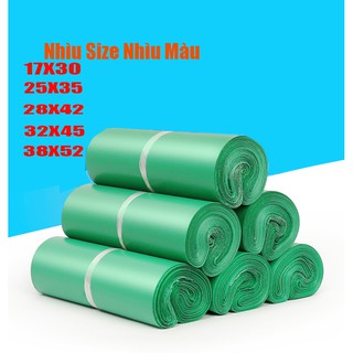 100 Tui Gói Hang ,Túi Niêm Phong,Túi Đóng Gói Sản Phâm Giá Rẻ[Xanh Green]