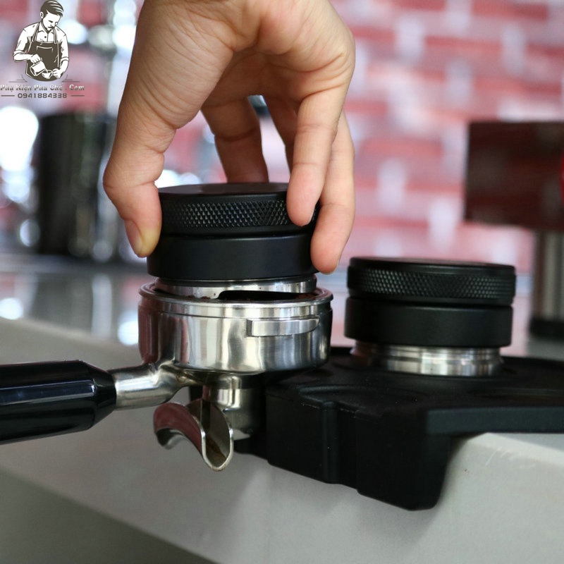 Temper OCD 58.3MM - Tay Nén Cà Phê Cao Cấp 58.3mm - Cục Dàn Đều Cà Phê