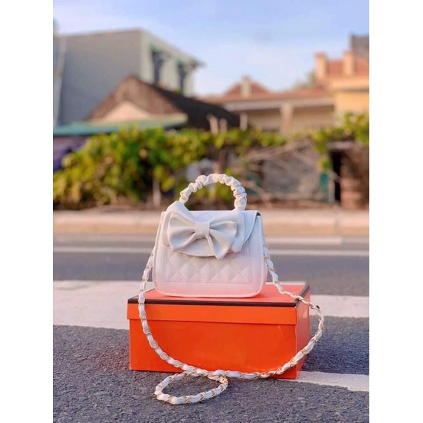 Túi đeo chéo, Túi xách nữ đính nơ