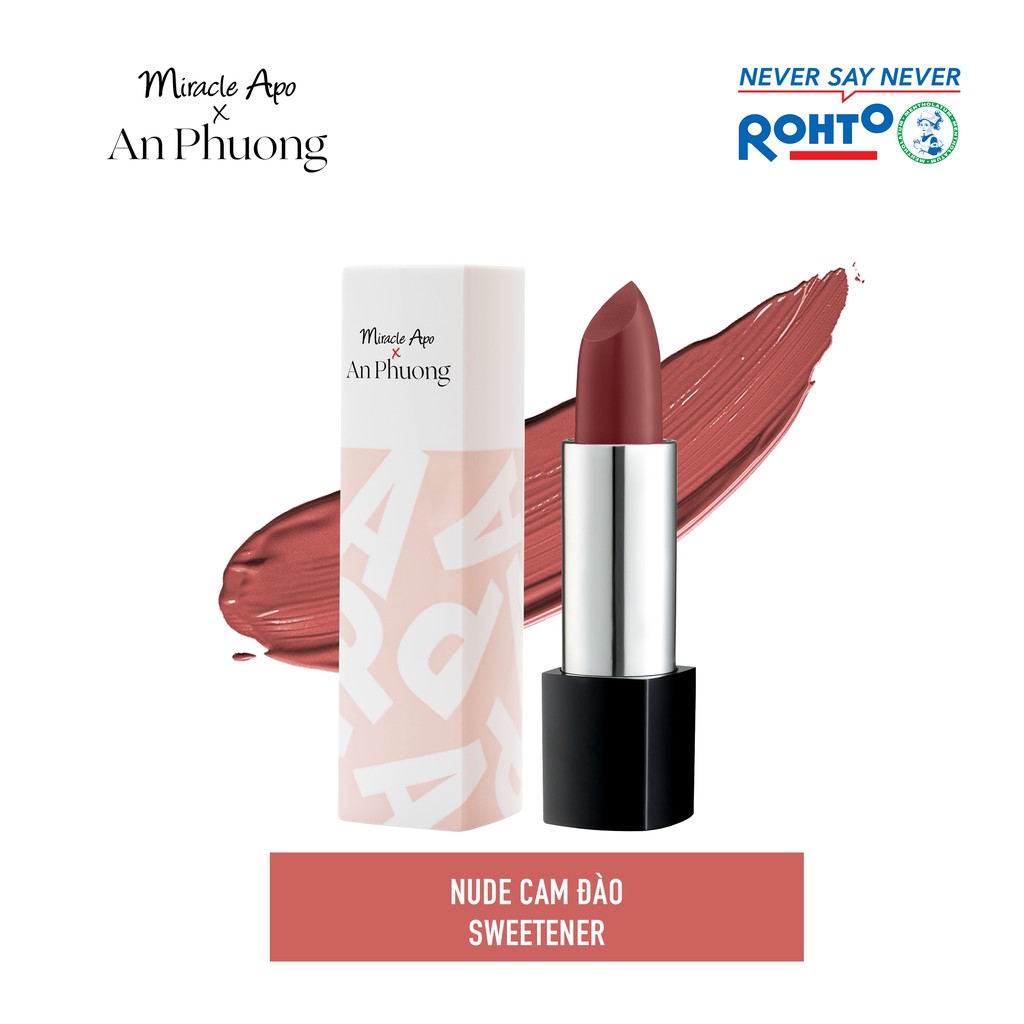 Son thỏi Miracle Apo x An Phương Holiday Collection Lipstick 4g