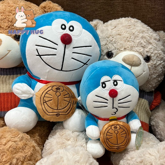 Gấu bông Doraemon size mini đến size đại cho bé, thú nhồi bông Doremon  20/30/40cm - Happy Hug