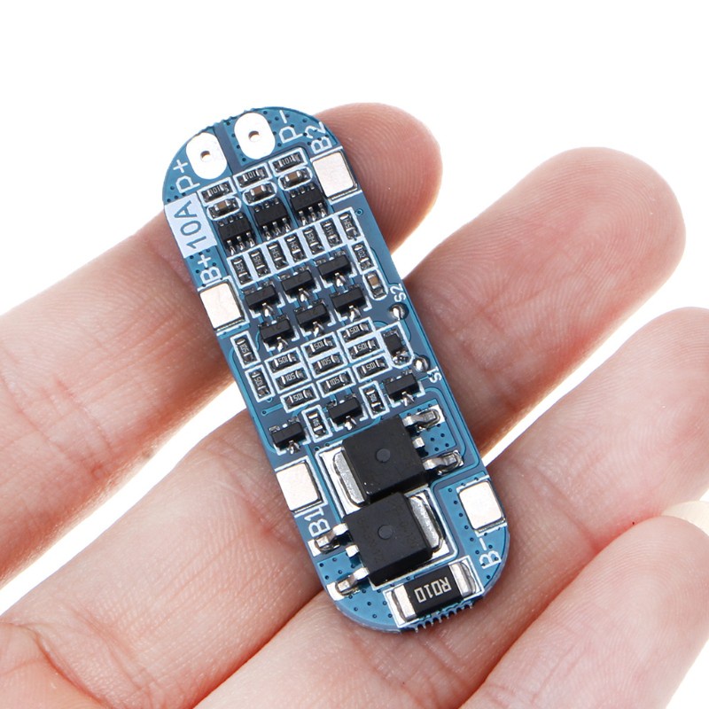 folღ 3S 11.1V 12.6V 10A Li-ion Lithium Battery 18650 Charger PCB BMS Protection Board