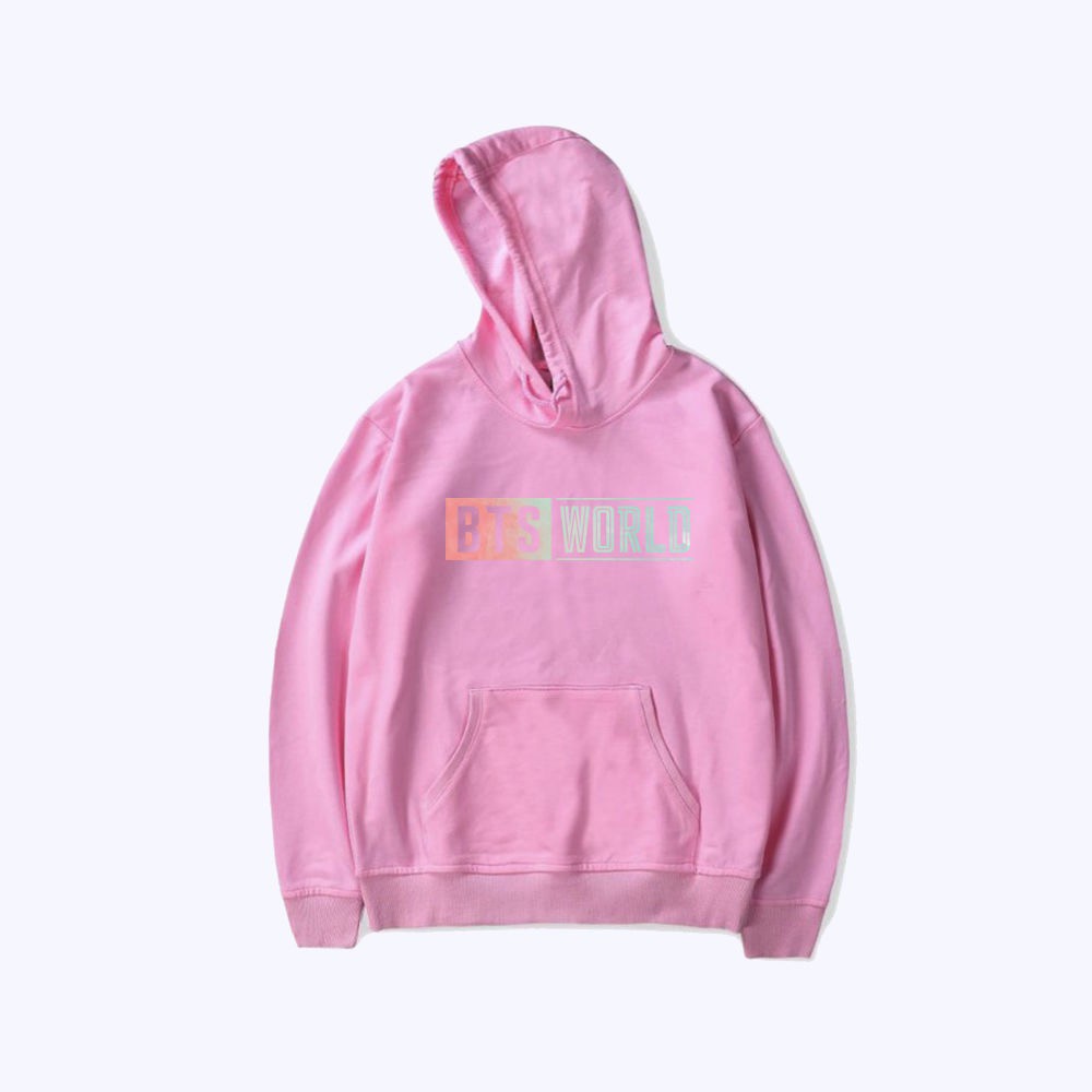 Áo Hoodie Nhung Màu Trơn In Logo Nhóm Nhạc Bts Thời Trang Thu Đông Mới Cho Nam Và Nữ