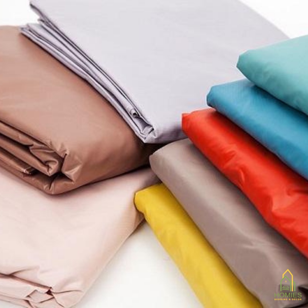 Ga Chống Thấm  HOMIES Bedding & Décor Hàng Một Màu Chống Thấm Nước Tuyệt Đối - Đủ Kích Thước cho đệm 20cm