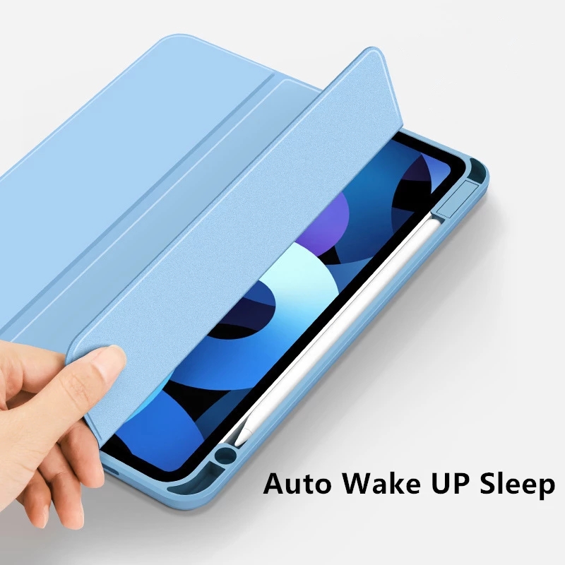 Bao da máy tính bảng gập thông minh cho Ipad Pro 11 2021 Pro 12.9 2020 Air 5 4 3 2 1 10.2 8th 7th Pro 10.5 9.7 5th 6th