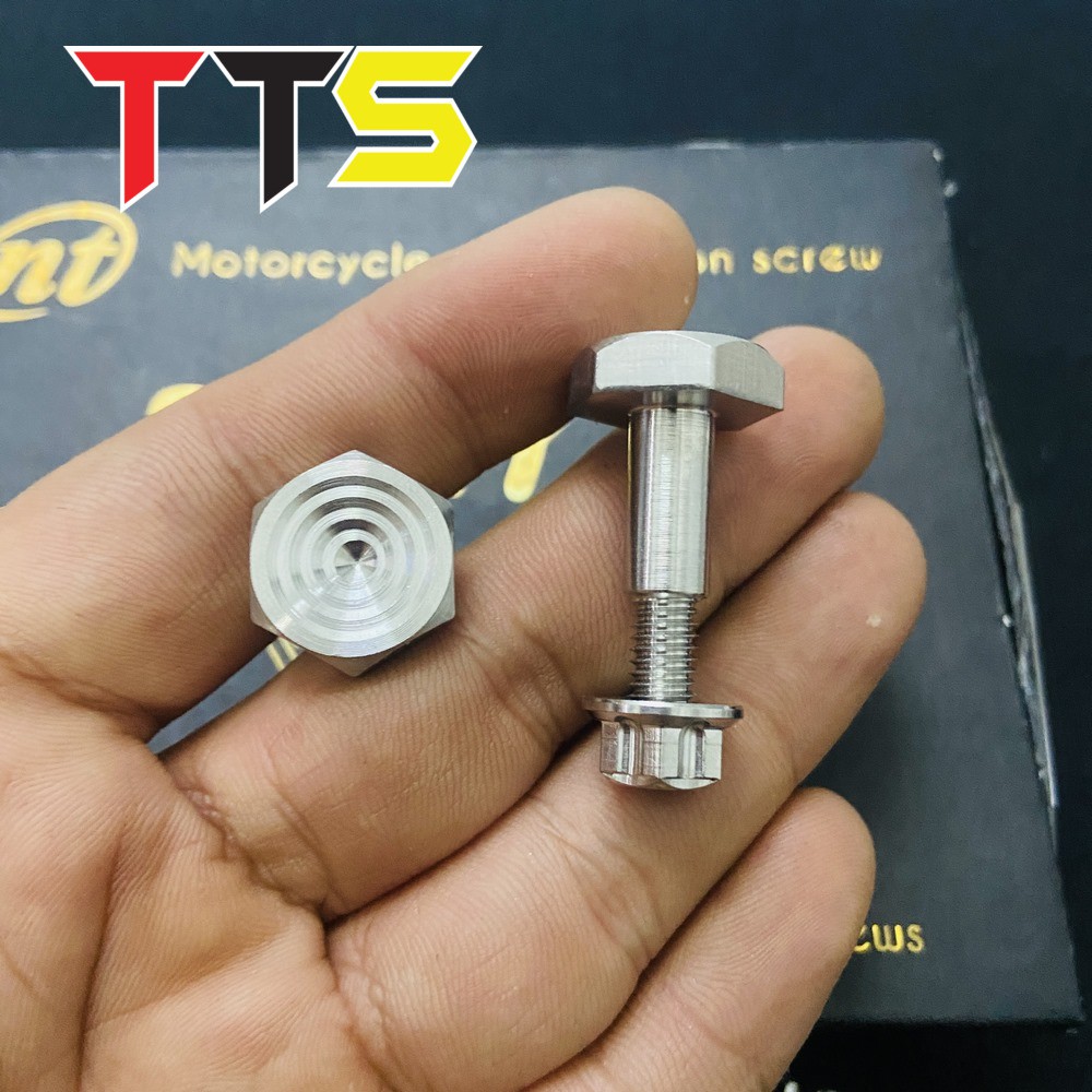 ỐC CỐT TAY THẮNG, TAY CÔN 8LY INOX SALAYA MẪU THÁI ( KÈM TÁN SALAYA )