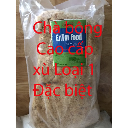 Chà bông heo cao cấp xù