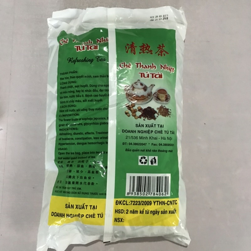 Chè thanh nhiệt giúp mát gan , giải độc 100gói