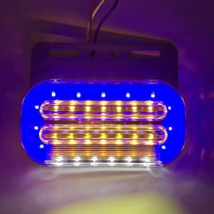 Đèn sườn xe tải xe Ben cao cấp điện 24v và điện 12V