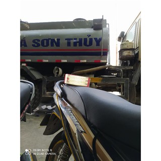 TEM DÁN PHẢN QUANG ĐỎ TRẮNG 3M