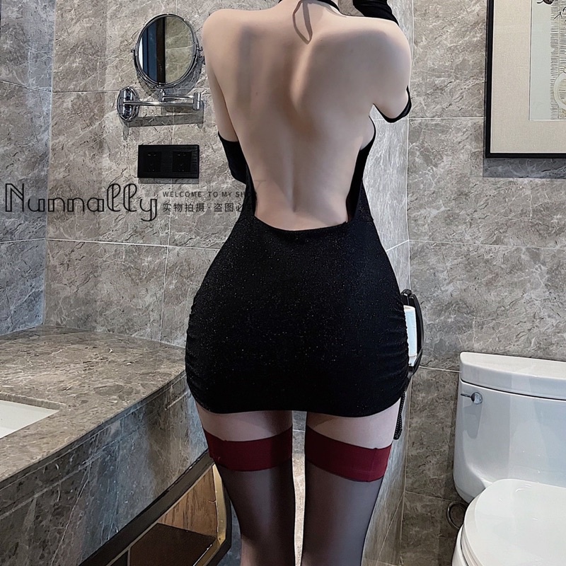 Váy ngủ hở độc đáo kèm dây đá. Giao hoả tốc HCM | BigBuy360 - bigbuy360.vn