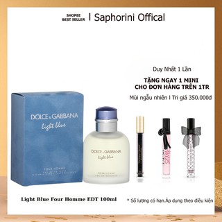 Nước Hoa Dolce & Gabbana, Nước Hoa Nam Chính Hãng Dolce & Gabbana Light Blue Pour Homme 100ml