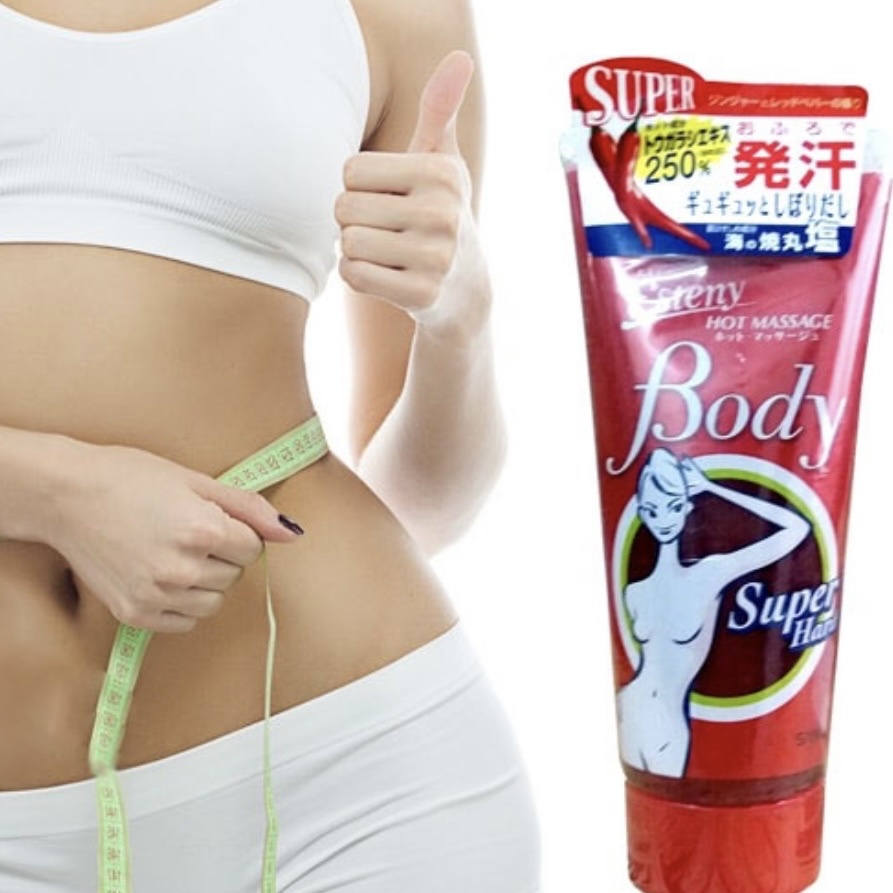 Kem tan mỡ bụng Esteny Hot Body massage gel sana Nhật bản đánh tan mỡ thừa eo thon đùi gọn giảm cân an toàn hiệu quả