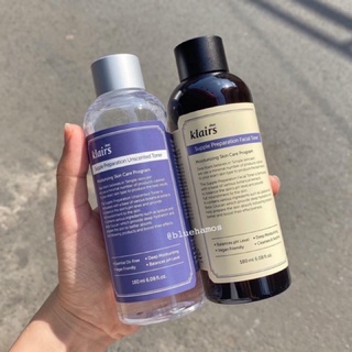 Nước Hoa Hồng, Nước hoa hồng Klairs Supple Preparation Facial Toner 180ml HÀN QUỐC