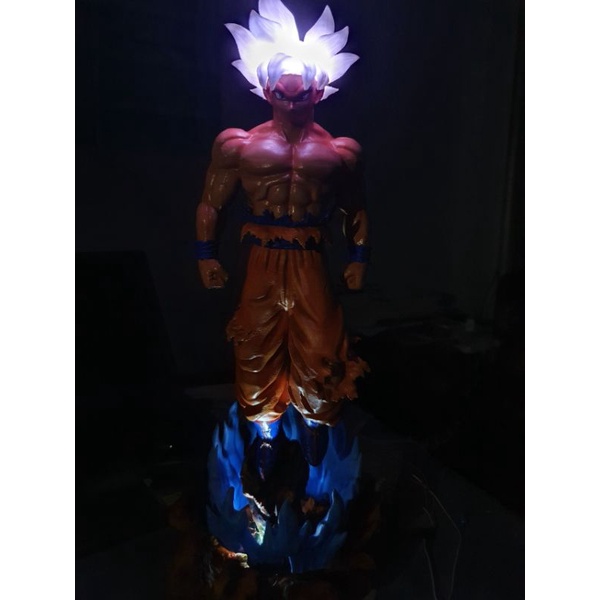 Mô hình đồ chơi nhân vật phim hoạt hình dragon ball hình goku ultra instinct 30cm