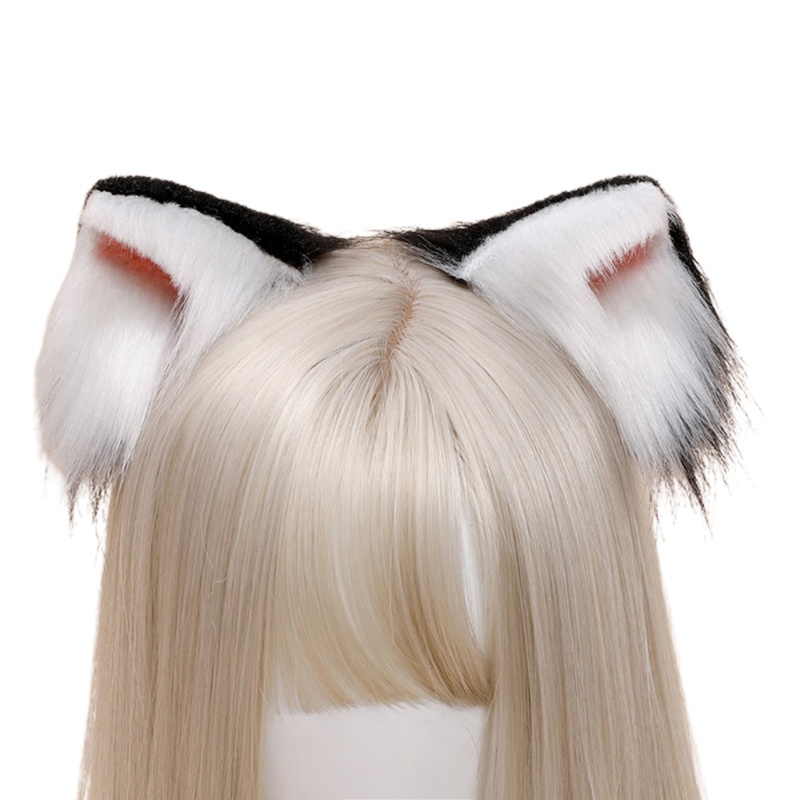 Băng Đô Tai Lông Xù Hóa Trang Anime Đáng Yêu Dịp Halloween