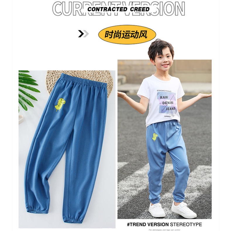 Quần Jeans Dài Thời Trang Dành Cho Bé 100-150cm