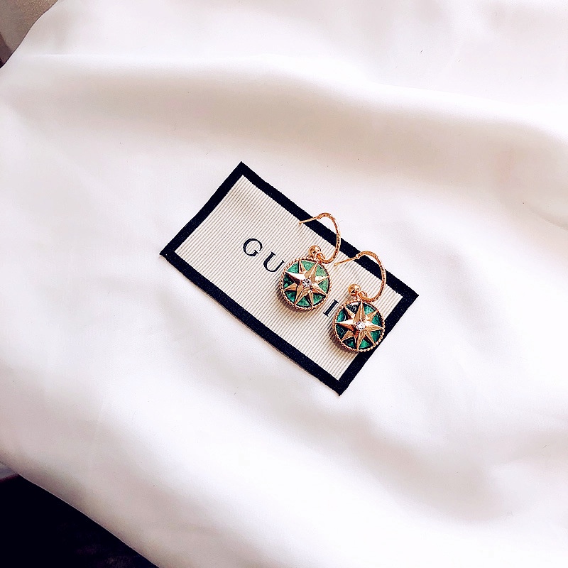 Khuyên Tai Kim Loại Hình Phi Hành Gia Đính Đá Lấp Lánh Phong Cách Nhật Hàn