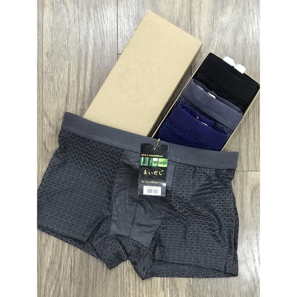 Quần Sịp Đùi Nam Thun Lạnh Thông Hơi Siêu Mát - Hàng cao cấp xuất Nhật