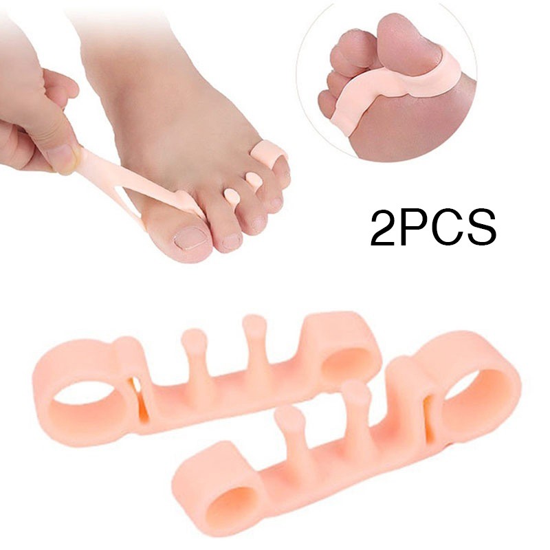 Cặp Dụng Cụ Tách Ngón Chân Chỉnh Hình Giúp Giảm Đau Chăm Sóc Sức Khỏe Tiện Dụng