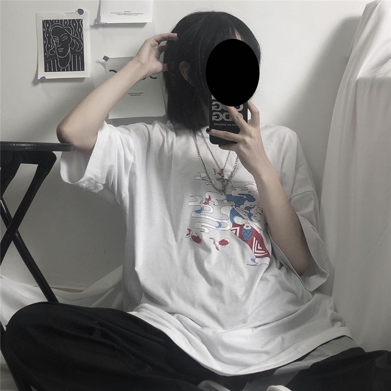 Áo thun tay lỡ form rộng Yinxx, áo phông Unisex ATL113