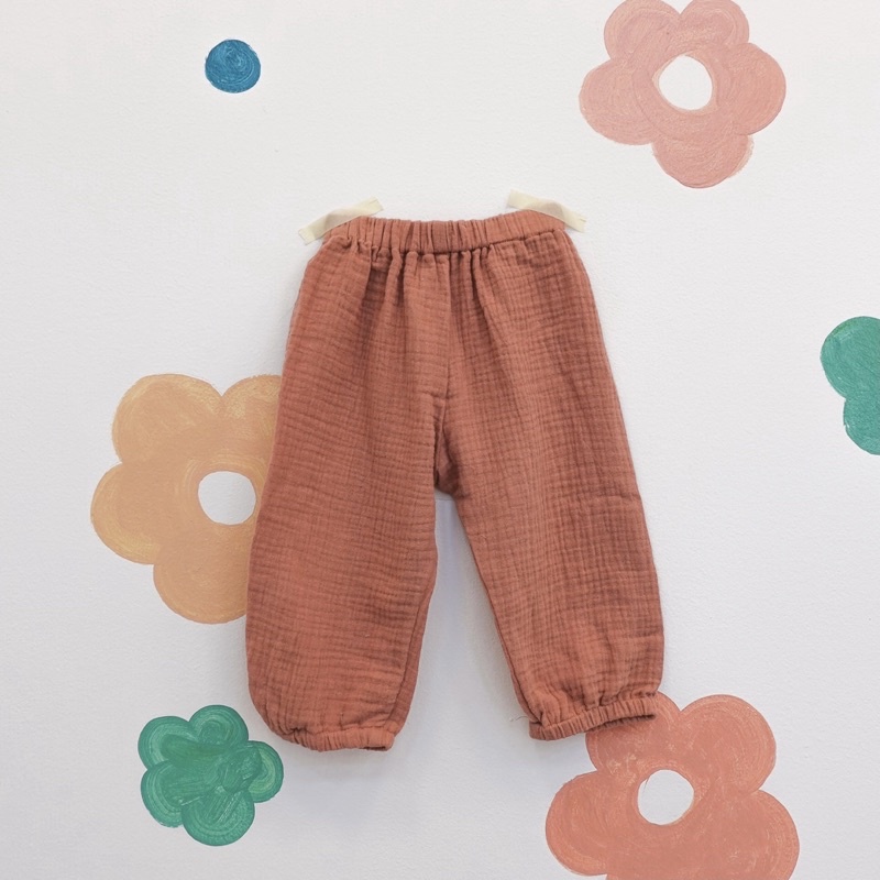 Quần Bom Hoạ Tiết Gấu xinh Cho Bé Bear Bomber_Haaro Babies