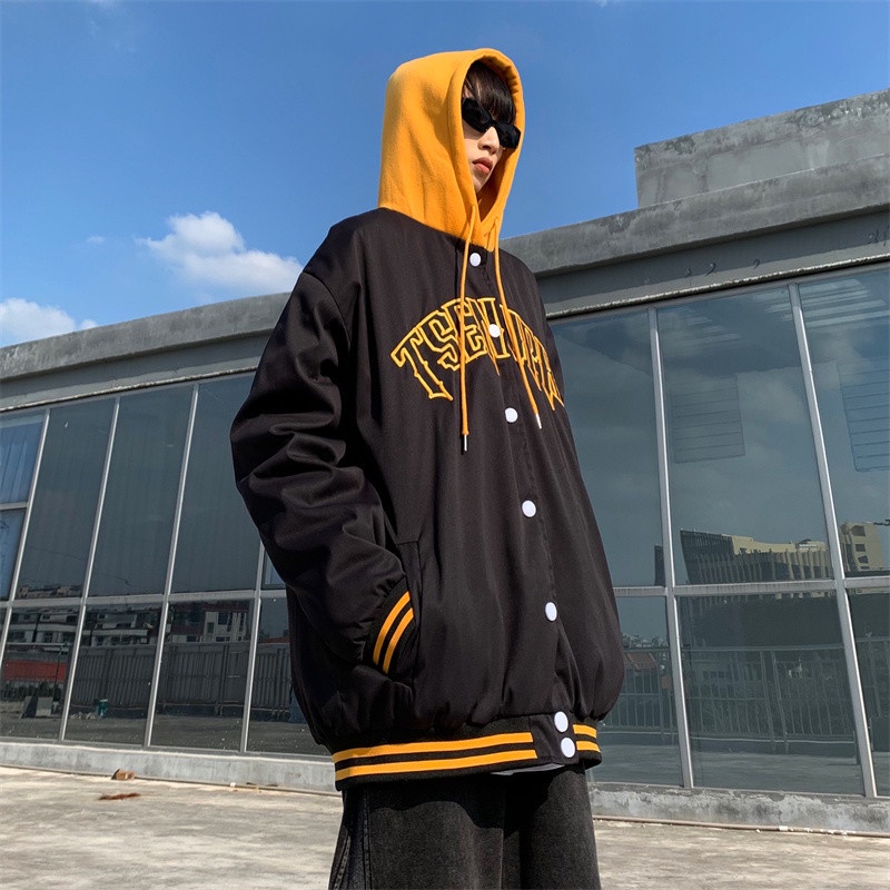 Áo khoác dù nam nữ có nón ulzzang Yinxx áo jacket dù 2 lớp form rộng kèm mũ AK22