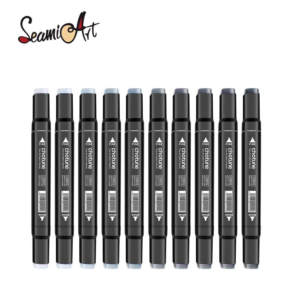 10 Bút lông SEAMIART vẽ hoạt hình cho học sinh