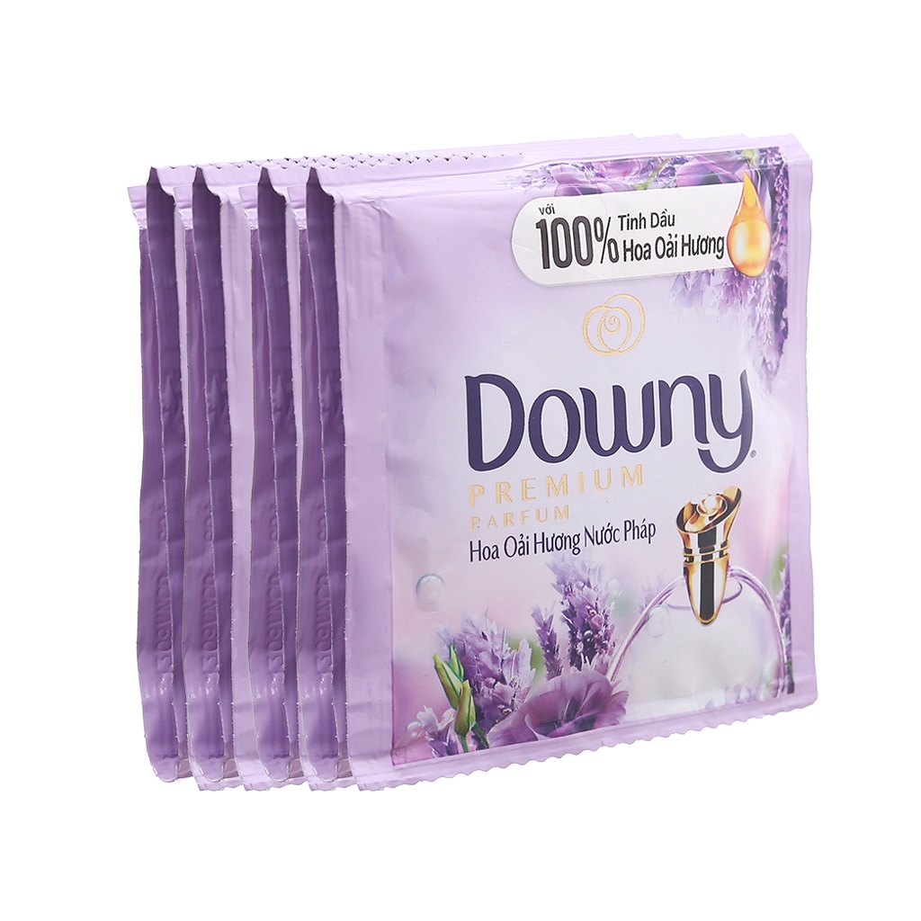 nước xả vải downy ( đủ màu ) dây 10 gói * 20 ml