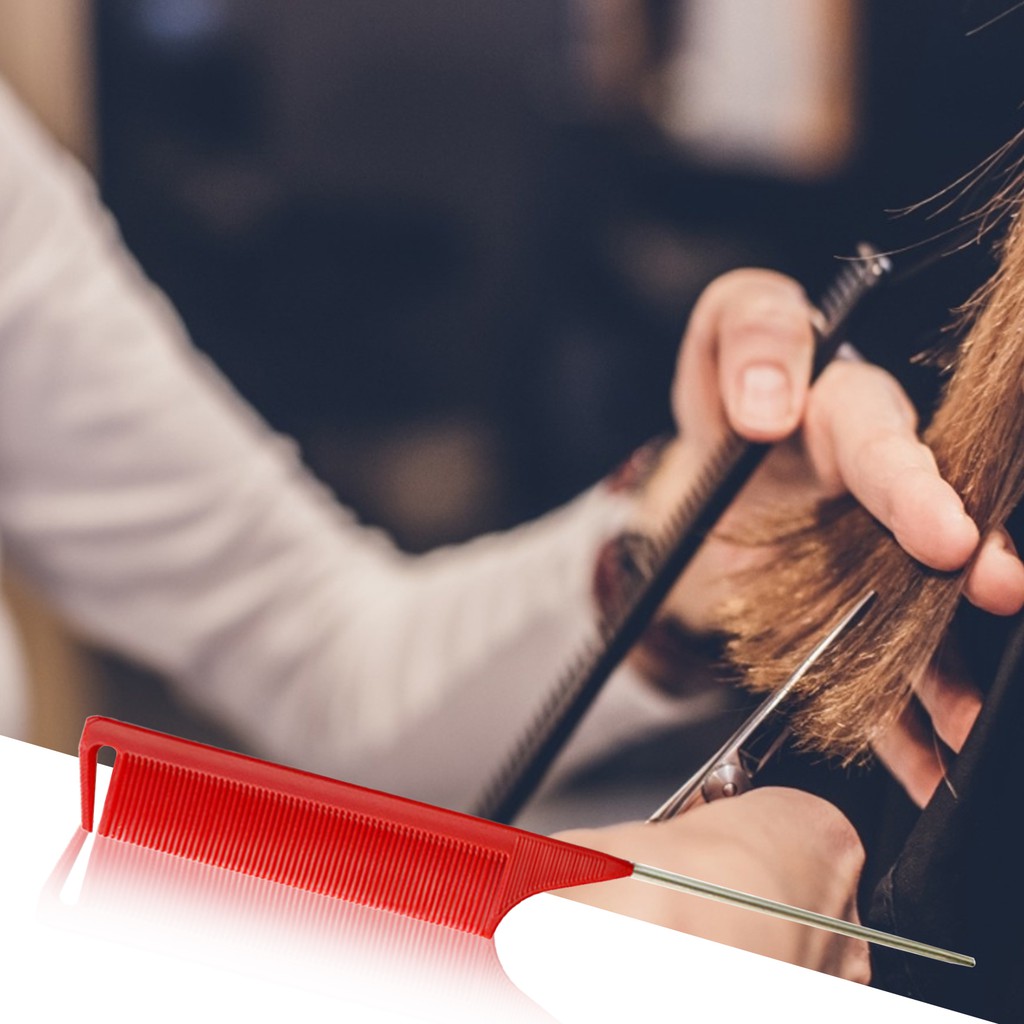 Lược Chải Tóc Đuôi Chuột Chống Tĩnh Điện Chịu Nhiệt Dành Cho Salon