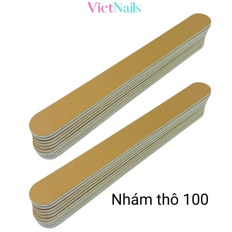 Dụng Cụ Làm Móng Tay Cho Thợ Nail Chuyên Nghiệp Gồm Hai Cây Dũa Móng Tay DINGXI Bản Rộng 19mm