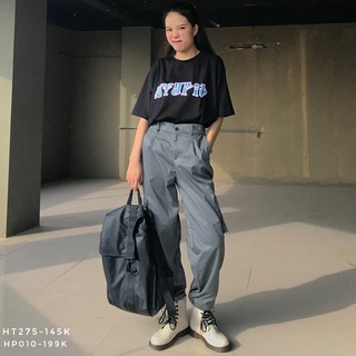 Quần Jogger Đen nữ HP010 MINA STUDIO