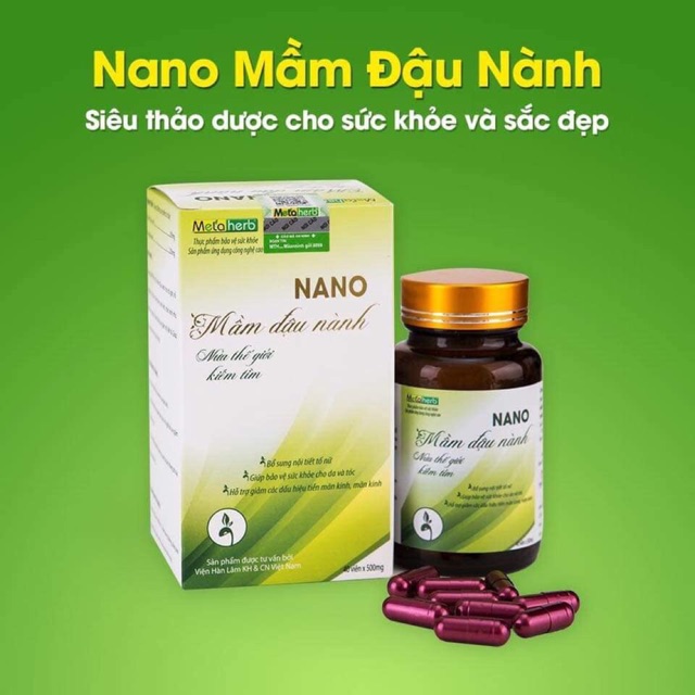 Combo 5  Nano Mầm Đậu Nành