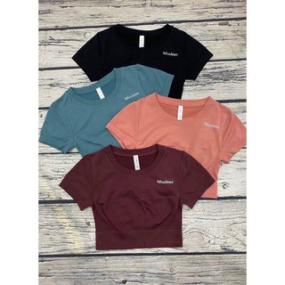Áo thun crop top mềm mát chất đẹp