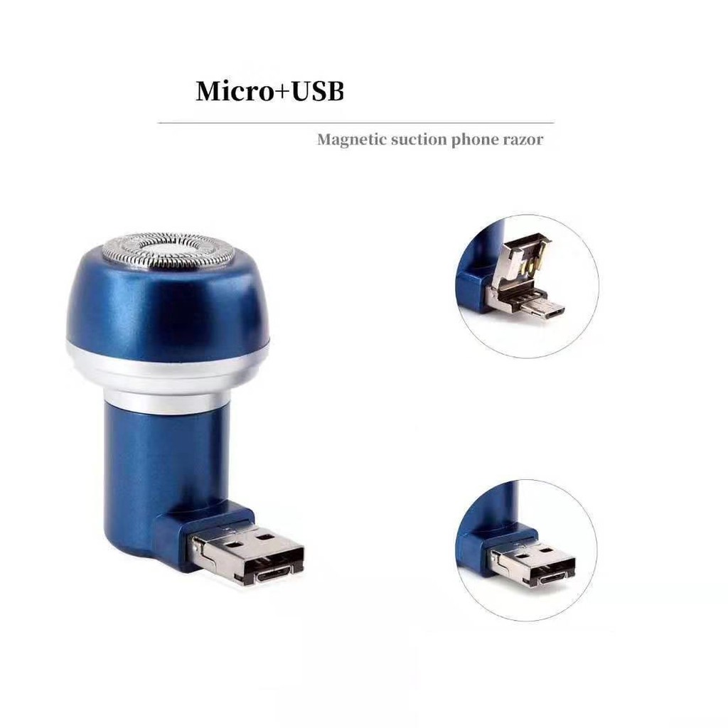 GIÁ SỈ Máy cạo râu + cổng usb 2 in 1, thiết kế thông minh tiện dụng 7901