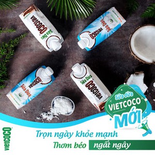 SỮA DỪA ĐÓNG HỘP VIETCOCO ORGANIC - 330ML