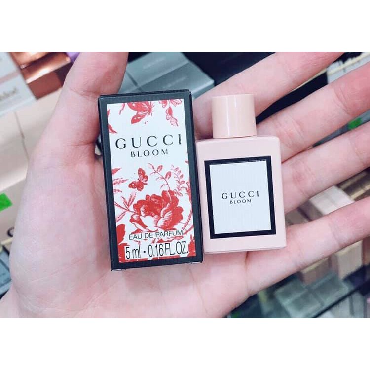 NƯỚC HOA MINI GUCCI BLOOM EDP 5ML (TẶNG KÈM MẶT NẠ Ủ TRẮNG)