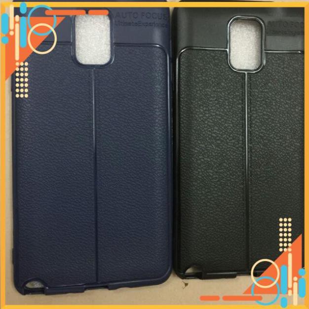 Ốp lưng auto focus giả da samsung note 4