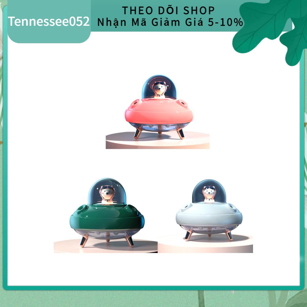 Tennessee052 Mini Humidifier USB Night Light Quiet Cartoon Style Natural Mist Deep Moisturizing Desk for Home Office Dorm