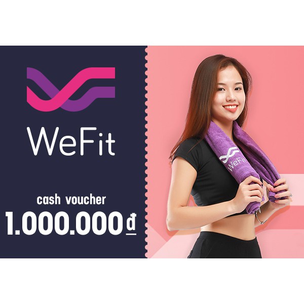Toàn quốc [Voucher] Phiếu quà tặng WeFit 1000k