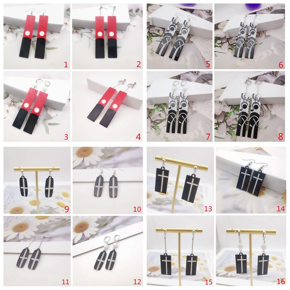 Bông tai acrylic phong cách nhân vật anime Kurokawa Izana thời trang