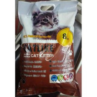 Cát vệ sinh cho mèo (Bentonite) - Cat Like 8L mùi Caffe và Táo