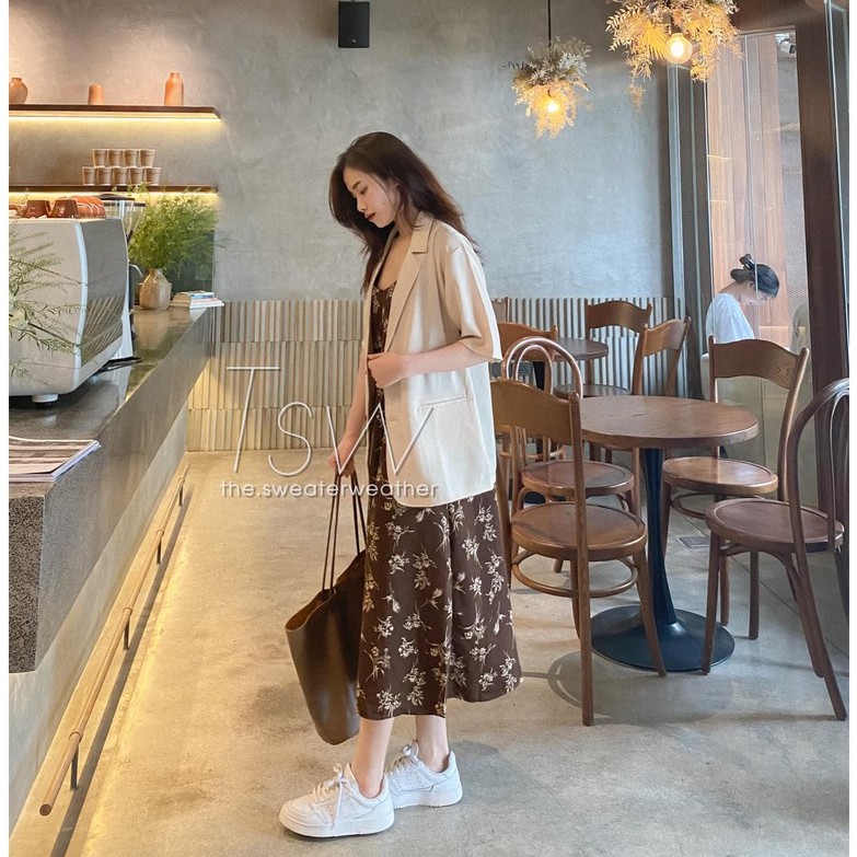 Áo Blazer tay lỡ, áo blazer/vest tay lửng kèm ảnh thật | BigBuy360 - bigbuy360.vn