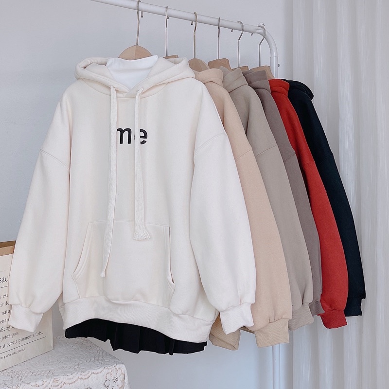 hoodie thêu chữ Me | BigBuy360 - bigbuy360.vn