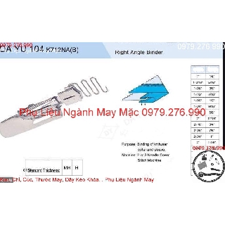Cữ viền 2 mép máy Kansai-   Dayu104
